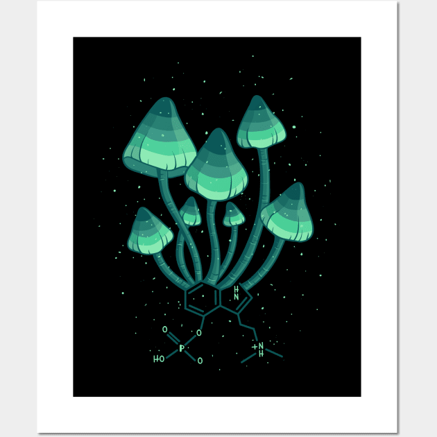 Magic Mushrooms Wall Art by darktwist